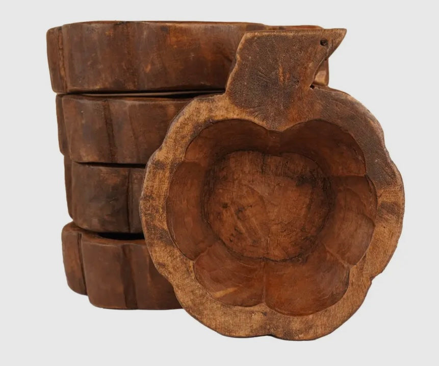 Wooden Pumpkins