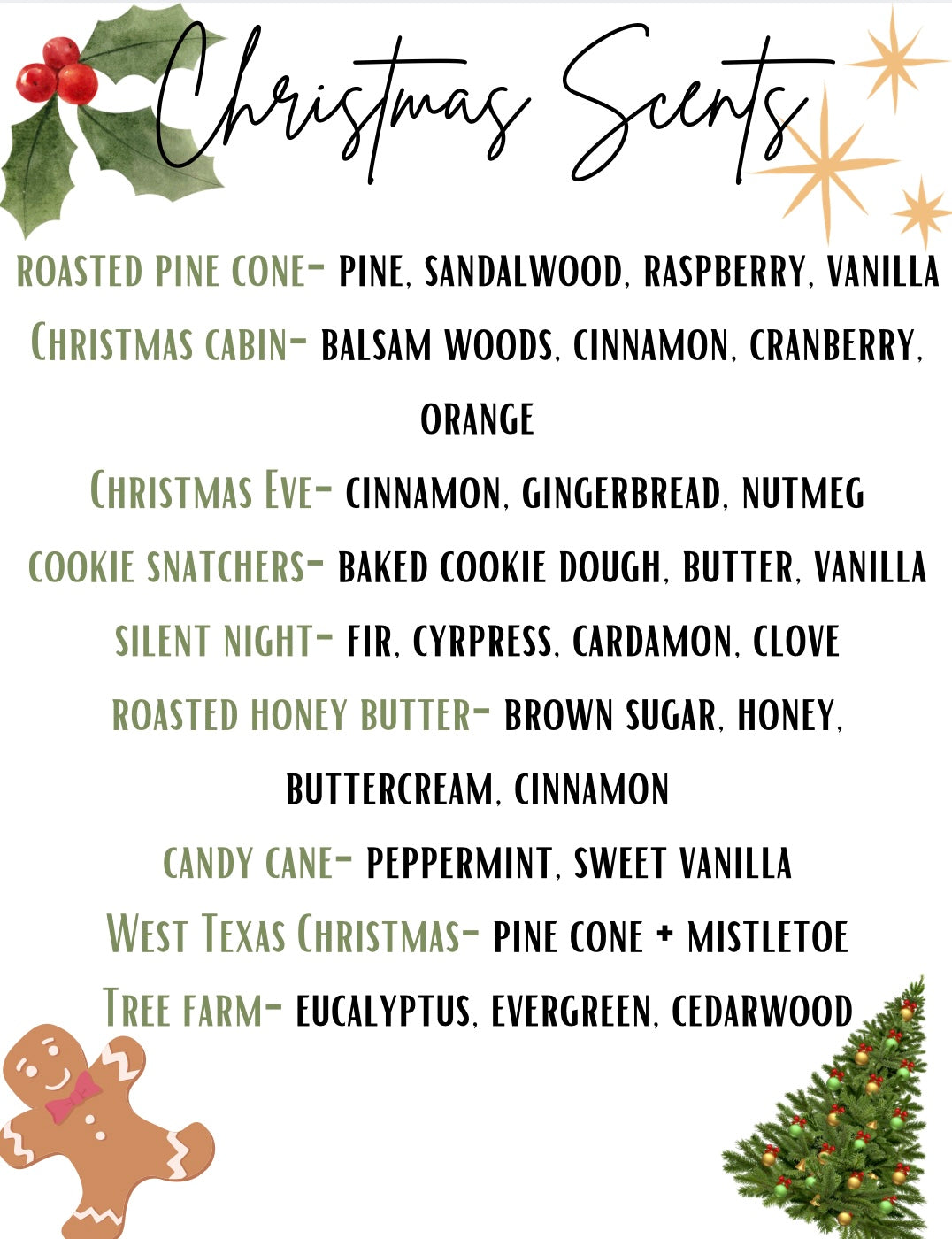 DIY refill kit- Christmas tree