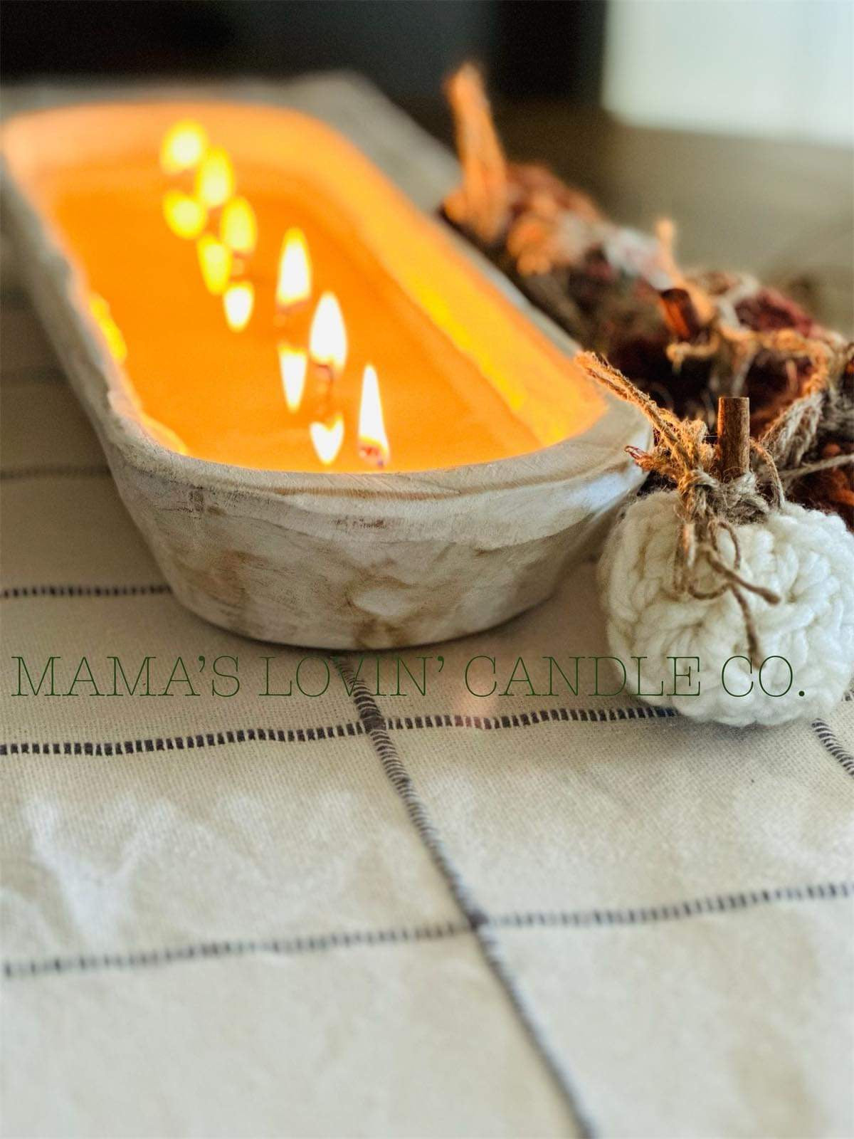 DIY refill kit- Large 6 wick dough bowl