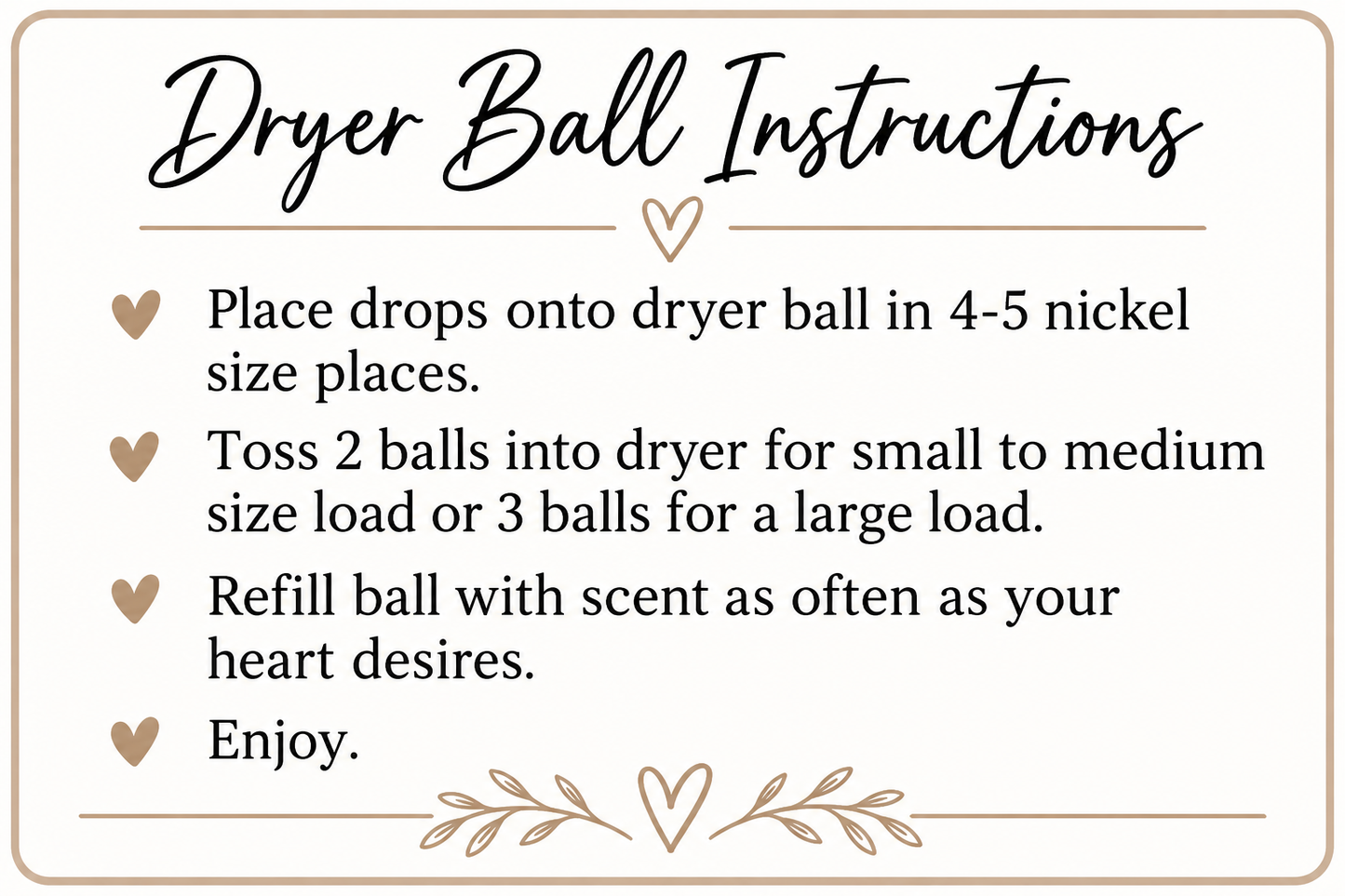 Dryer Ball Refill Dropper (1oz)