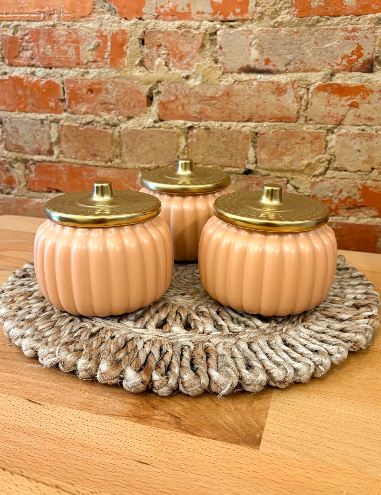 Orange Ceramic Pumpkin (20 oz)