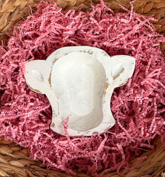 Mini Cow Dough Bowl (3 Wick)